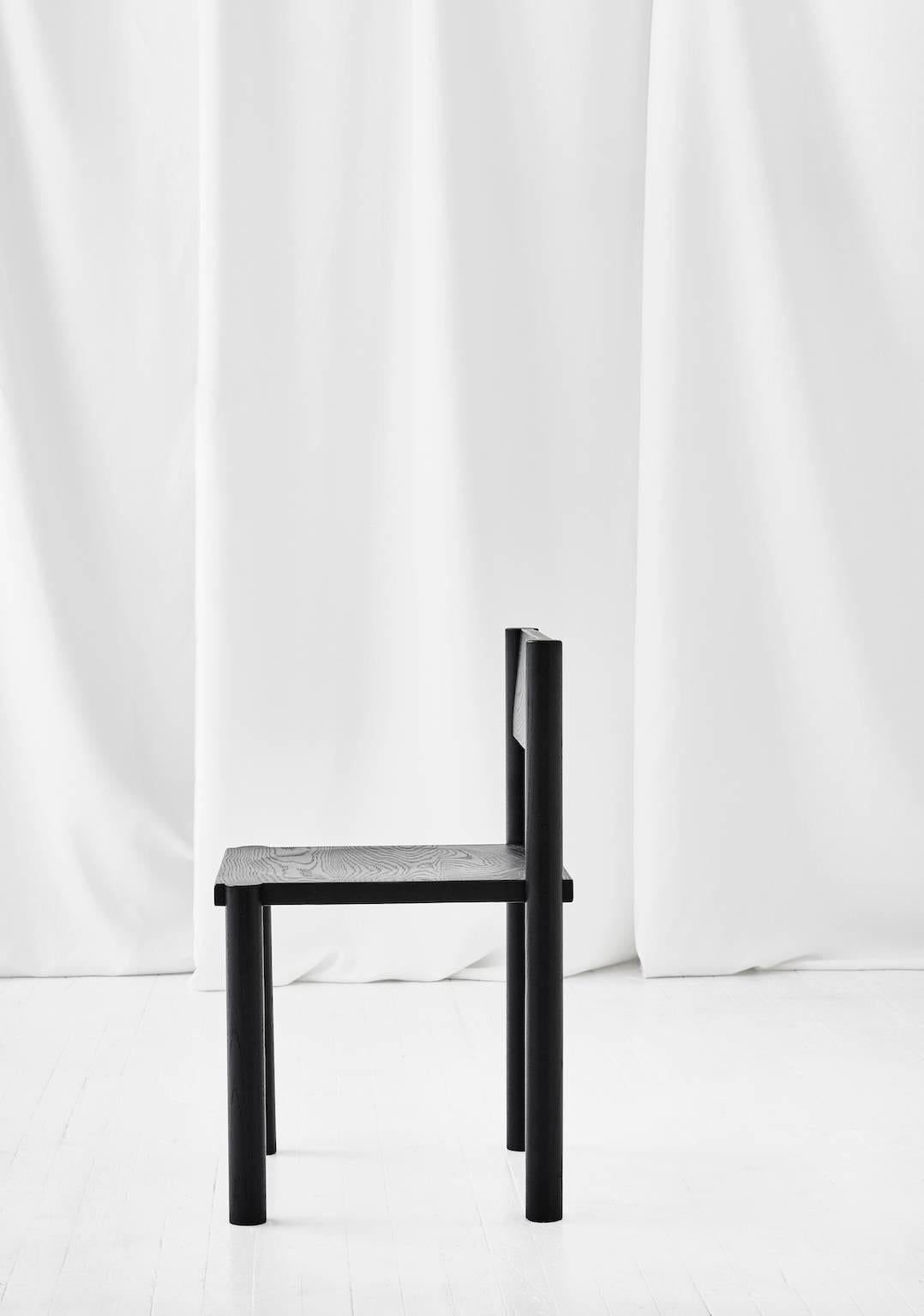 The WC6 chair by ASH NYC is a handsome chair with a low, wide and sturdy stance. The hand-turned legs join seamlessly with the seat to create an elegant, handcrafted joint that defies gravity. 

An exercise in Minimalist design, hidden joints