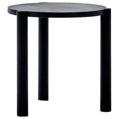 WC4 Side Table by ASH NYC in Black Oak