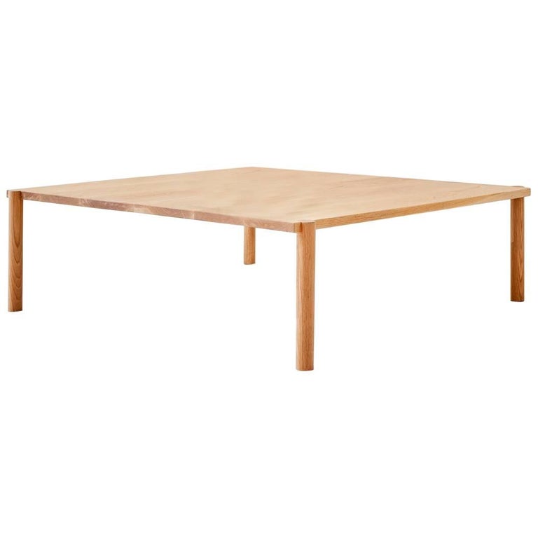 Wc1 1 Cocktail Table By Ash Nyc In White Oak For Sale At 1stdibs