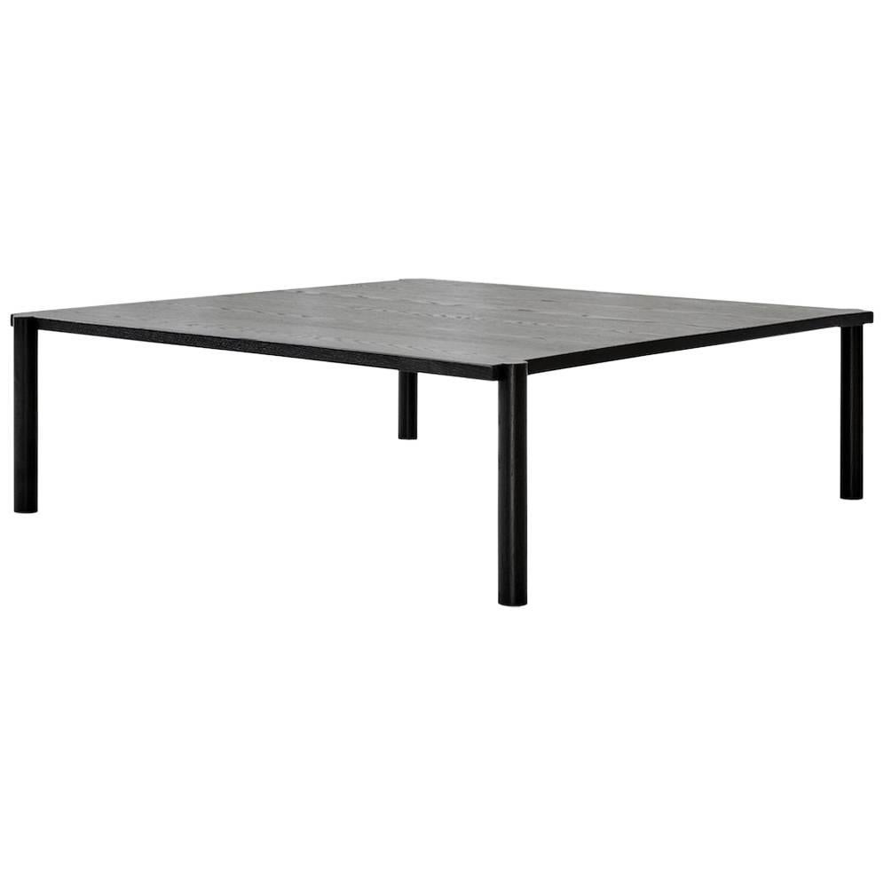 WC1.1 Cocktail Table by ASH NYC in Black Oak
