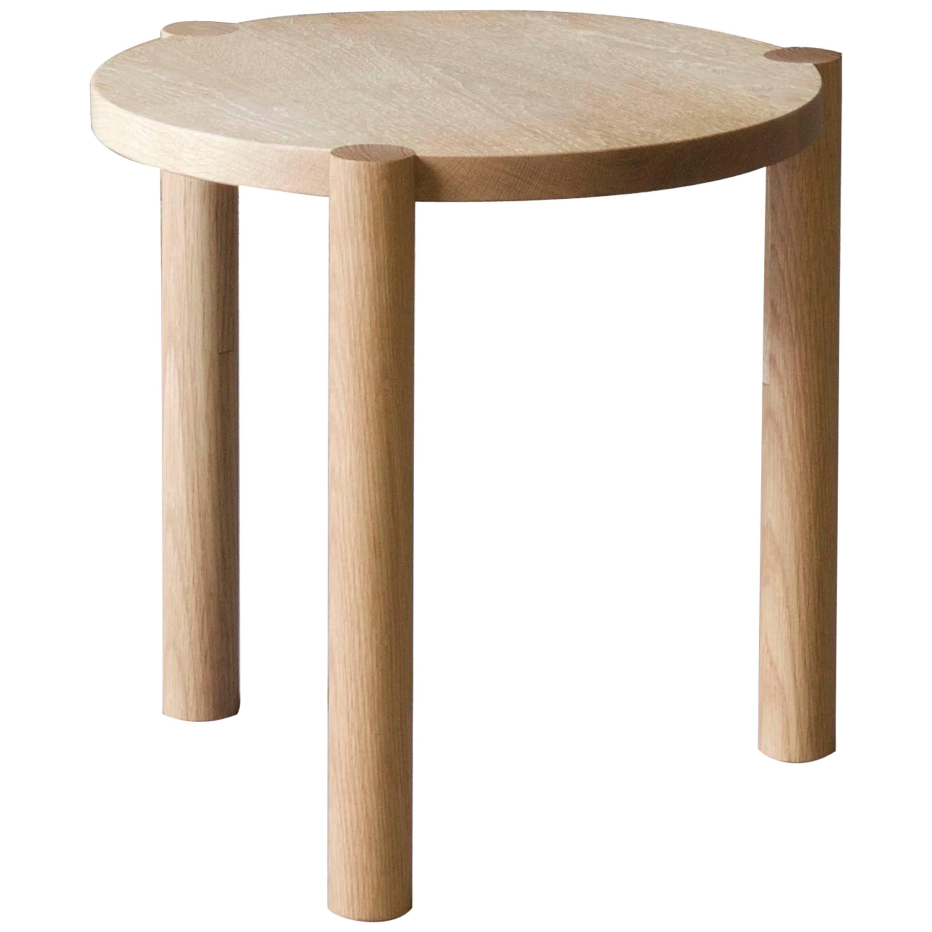 WC4 Side Table by ASH NYC in White Oak