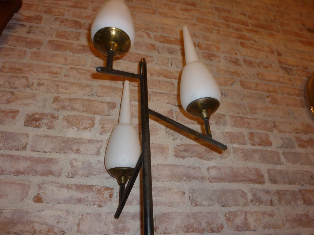Italian italian Floor Lamp After Stilnovo For Sale