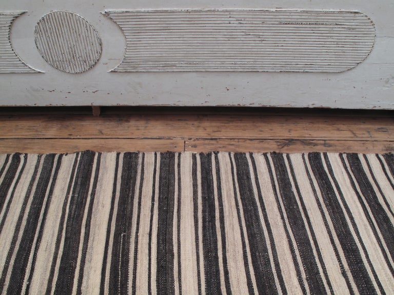 Woven Banded Kilim in Three Panels