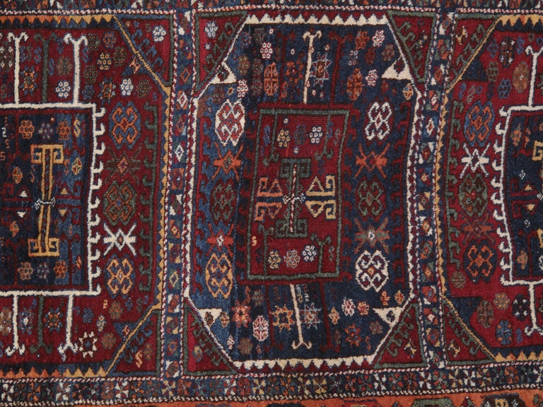 19th Century Superb Antique Kurdish Rug