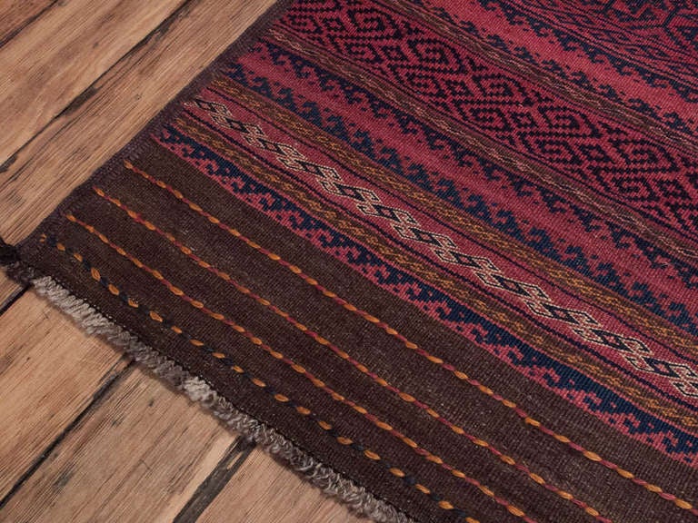 20th Century Pair of Baluch Kilim Runners