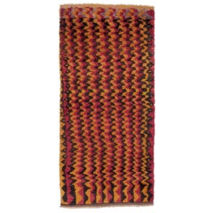 Vintage Crazy Zigzag "Tulu" Rug