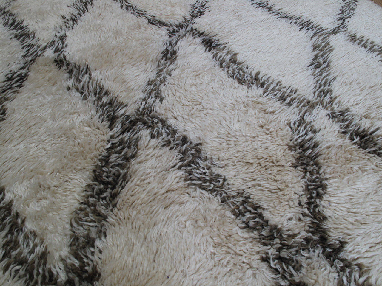 Beni Ouarain Rug In Excellent Condition In New York, NY