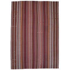 Large Colorful Jajim Rug