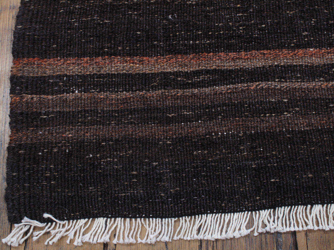 Goat Hair Two-Panel Kilim with Stripes