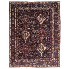 Antique Khamseh Birds Rug Antique Khamseh Birds Rug