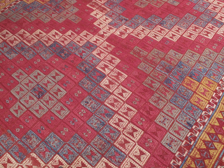 Antiker anatolischer Jijim-Teppich (Türkisch) im Angebot