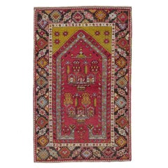 Antique Kirsehir Prayer Rug