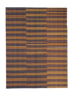 Banded Cover Rug in Three Panels