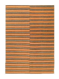 Vintage Striped Cover Rug