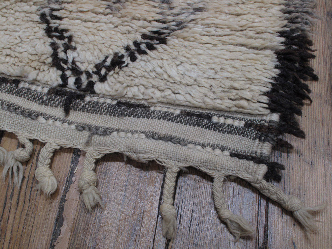 Wool Elegant Large Beni Ouarain Carpet