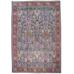Vintage Large European Carpet in Arts & Crafts Style