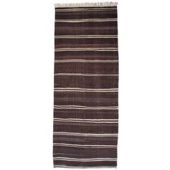 Massive Banded Kilim Wide Runner 3