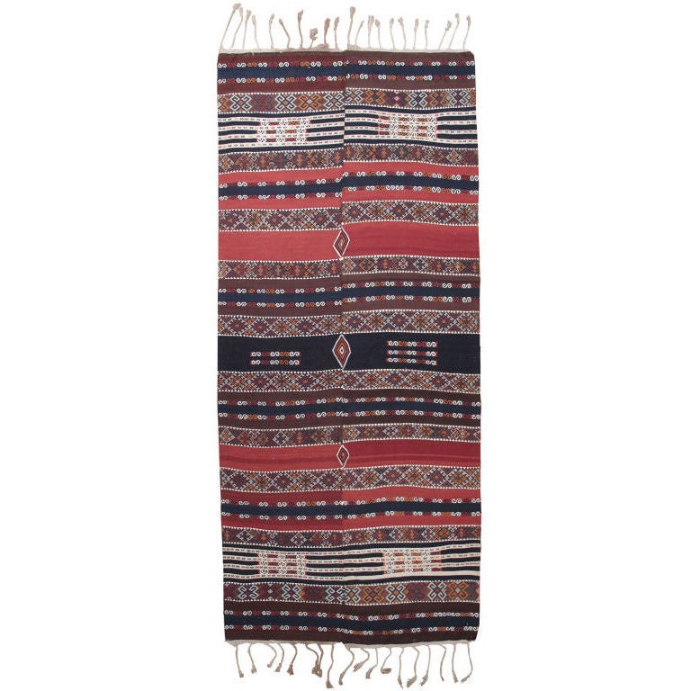 Antique Shavak Kilim Rug For Sale