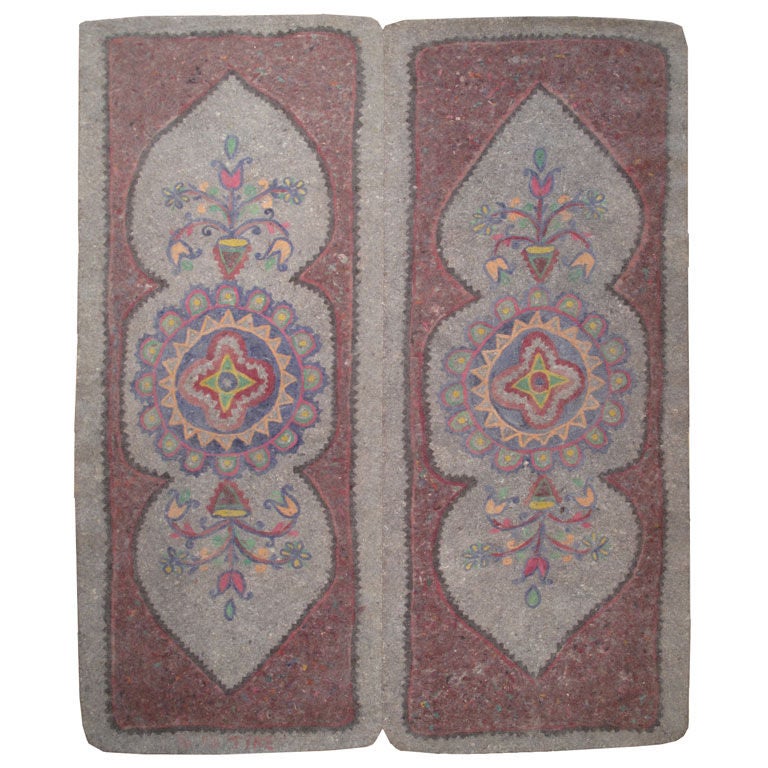 Large Felt Carpet at 1stDibs