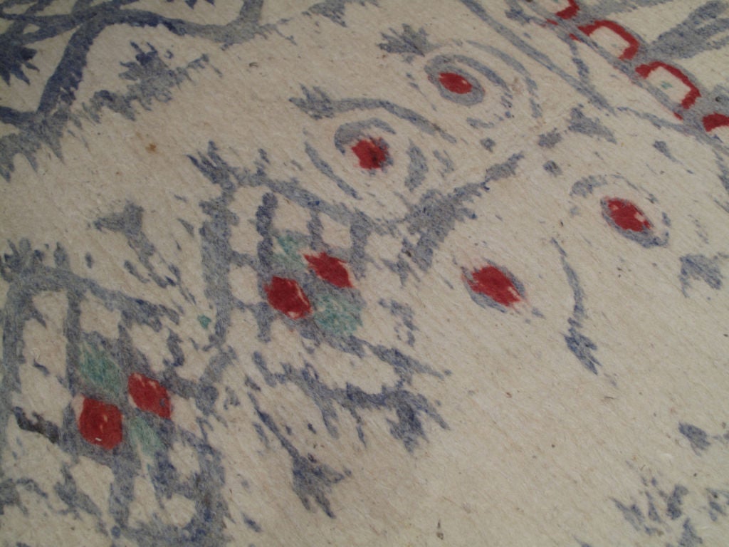 Felt Carpet In Good Condition For Sale In New York, NY