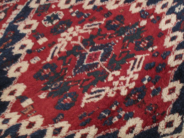 Turkish Antique Bergama Rug