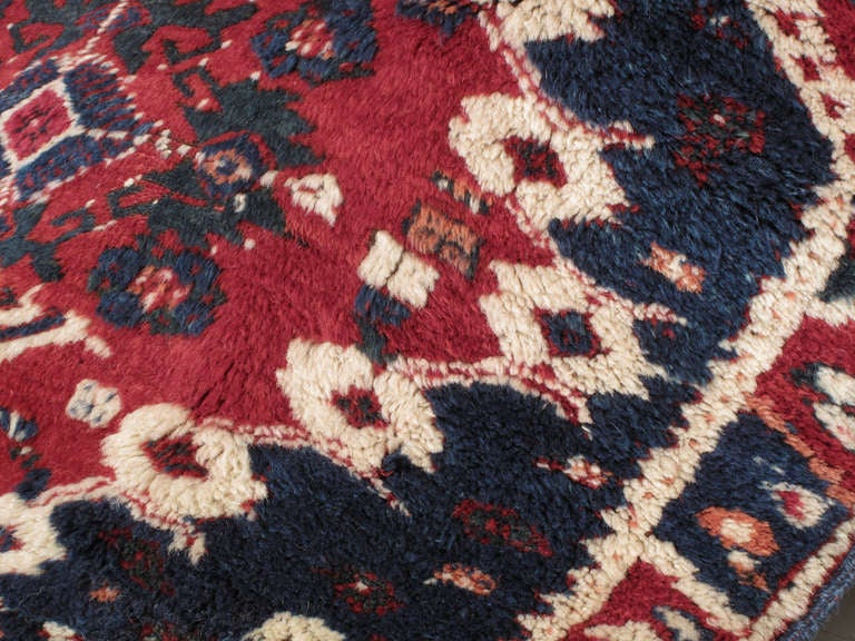 Wool Antique Bergama Rug