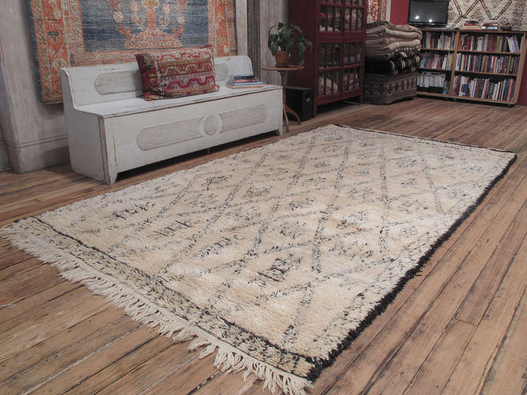 Beni Ouarain Rug at 1stdibs