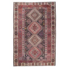 Vintage Shirvan Kilim