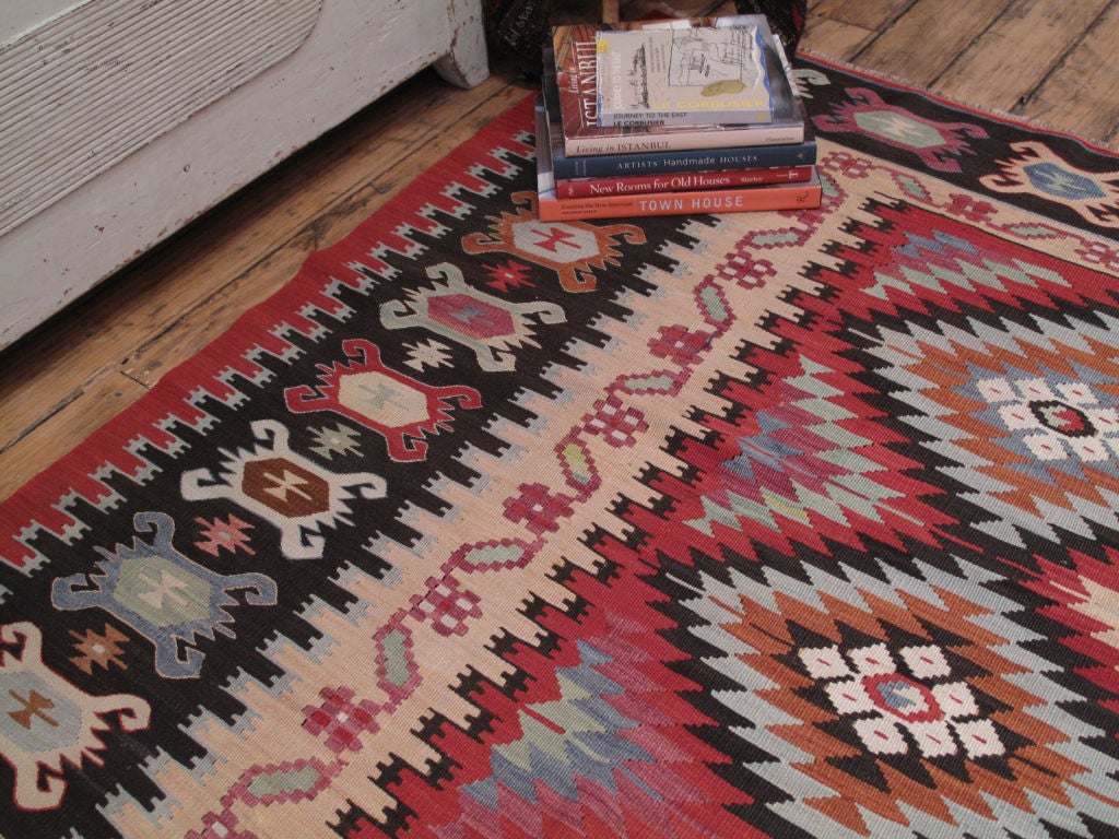 Balkan Kilim Rug For Sale 1