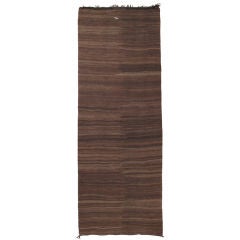 Brown Wide Runner Kilim