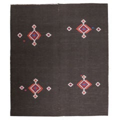 Goat Hair Kilim with four shields
