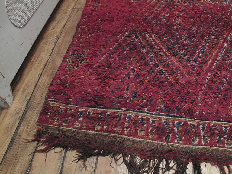 Beni Mguild Moroccan Berber Rug In Good Condition In New York, NY