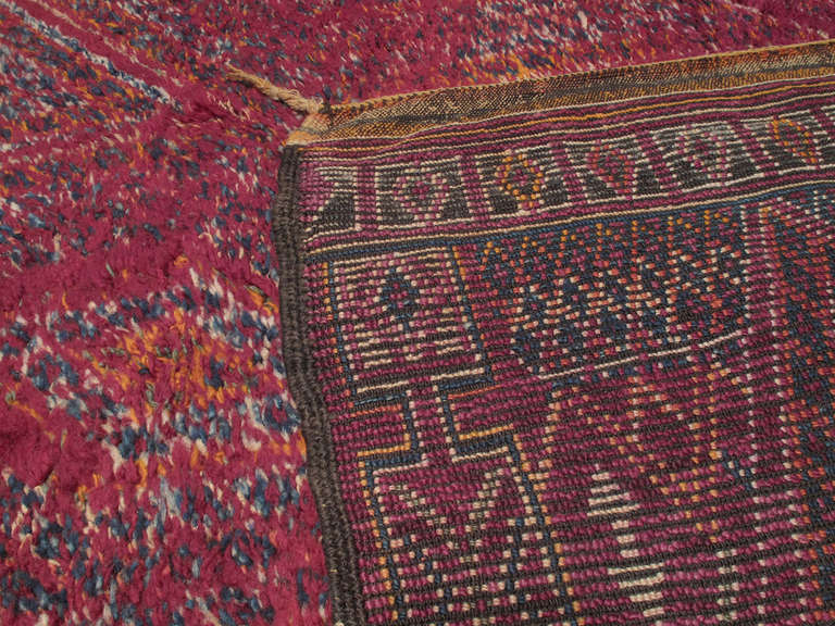 Wool Beni Mguild Moroccan Berber Rug
