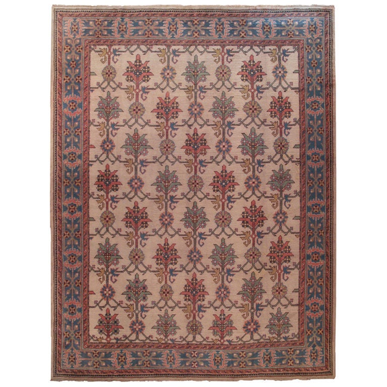 Antique Oushak Carpet