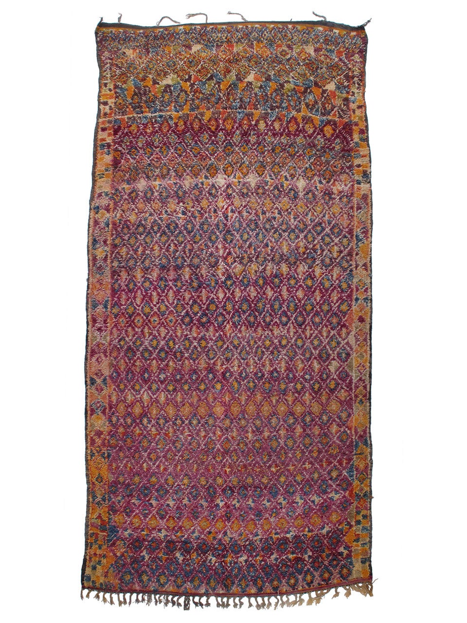 Large Beni Mguild Moroccan Berber Carpet