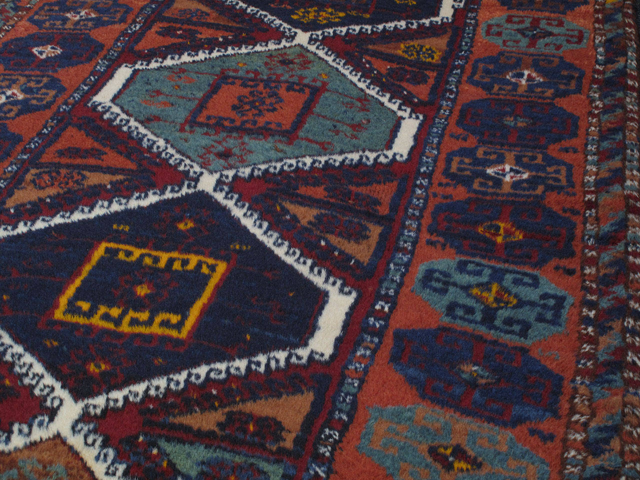 Turkish Antique Kurdish Rug