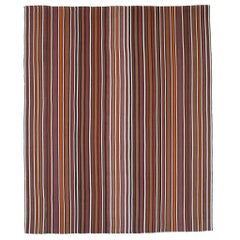 Large and Colorful Striped Jajim Rug