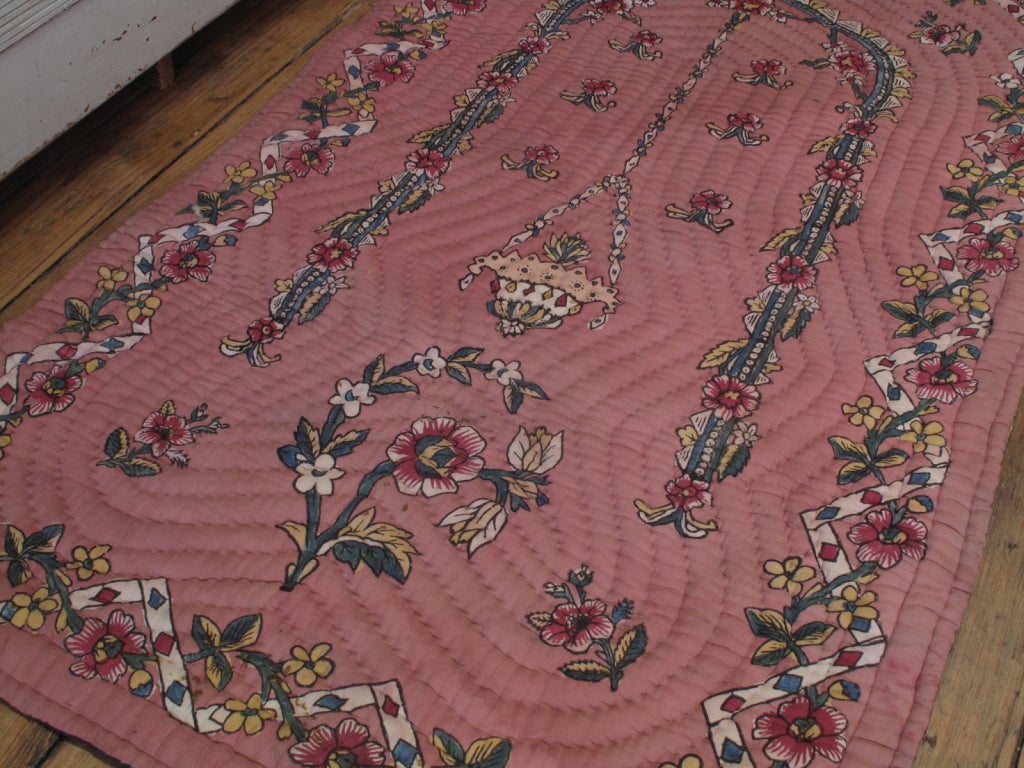 Turkish Quilted Prayer Rug