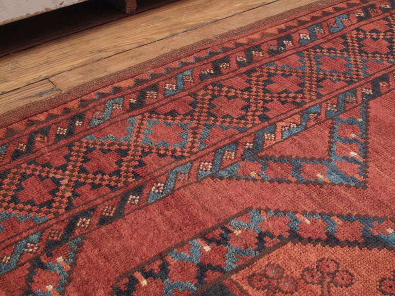 19th Century Antique Turkmen Carpet