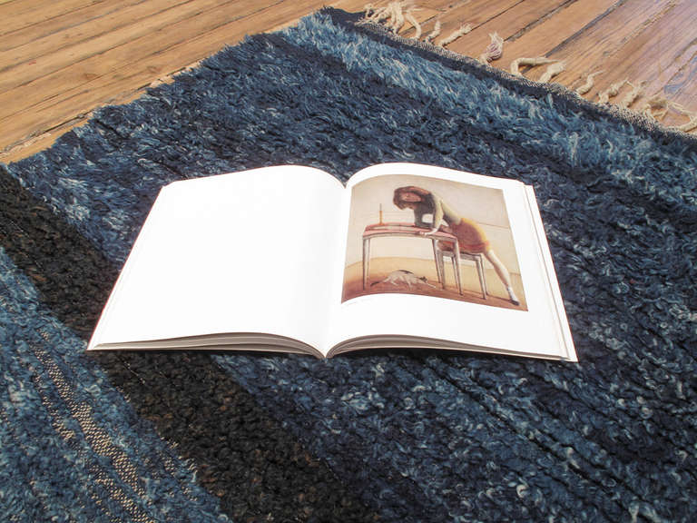Blue Beni Mguild Rug In Good Condition In New York, NY