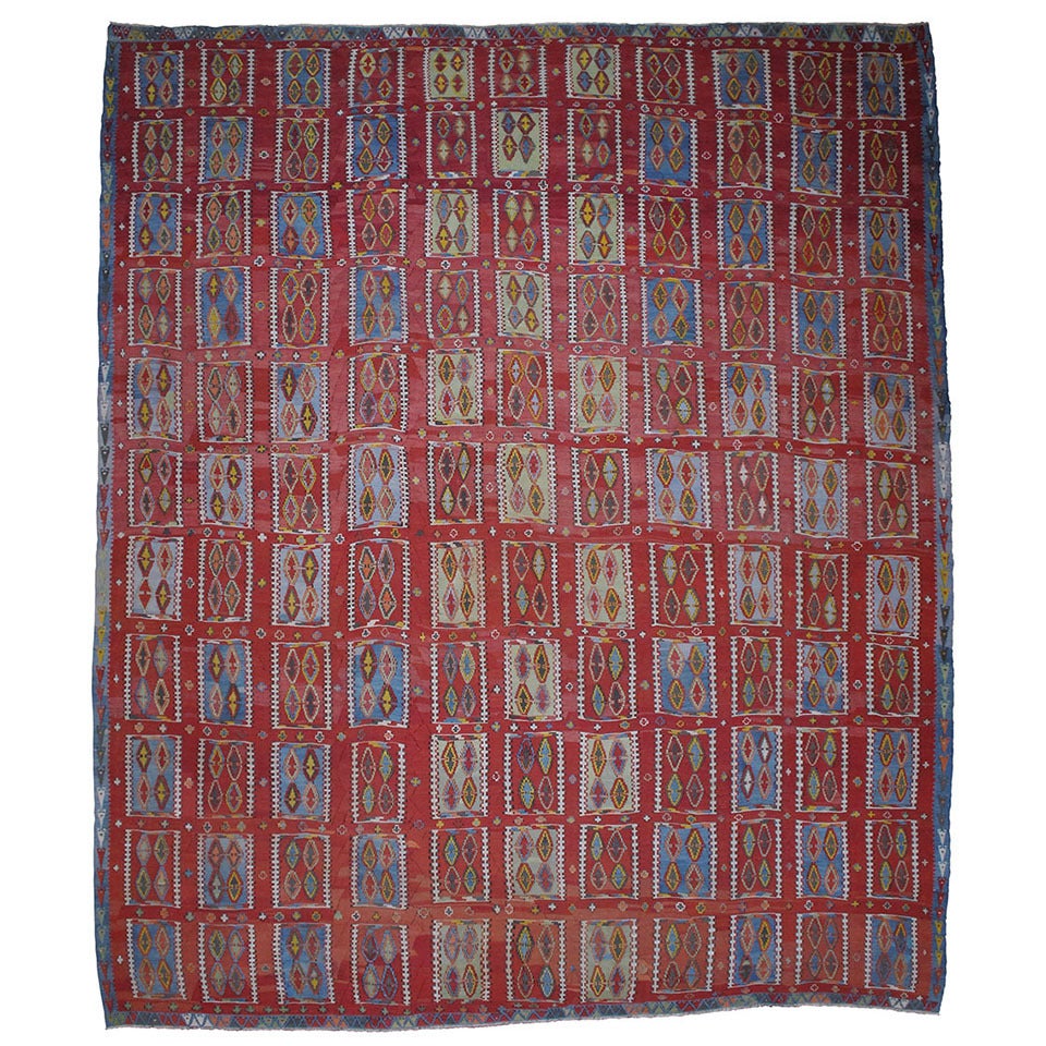 Very Large and Exceptional Antique Sivas Kilim For Sale at 1stdibs