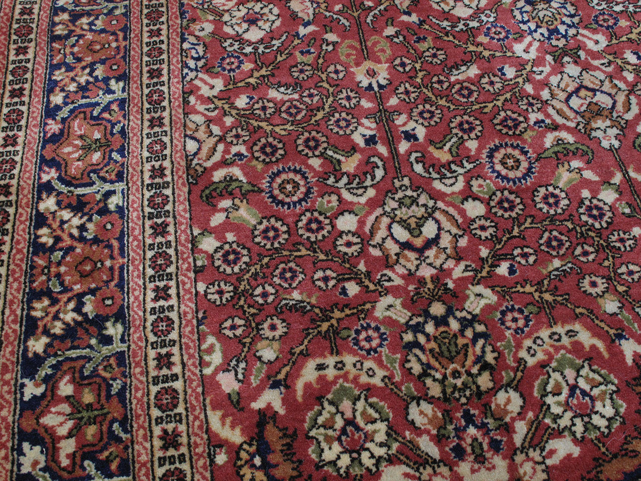 Hand-Knotted Pair of Fine Sivas Rugs