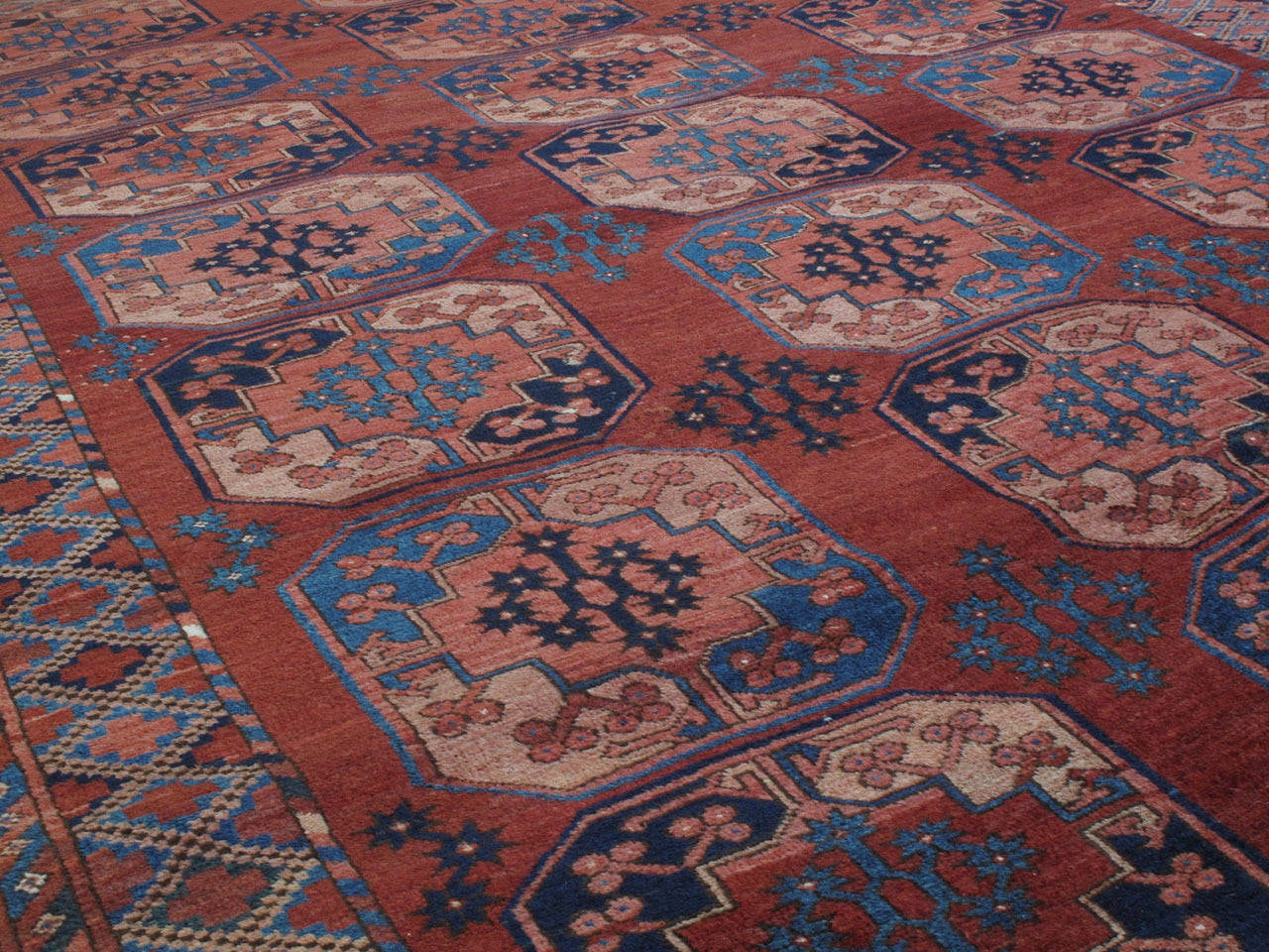 Tribal Antique Turkmen Carpet