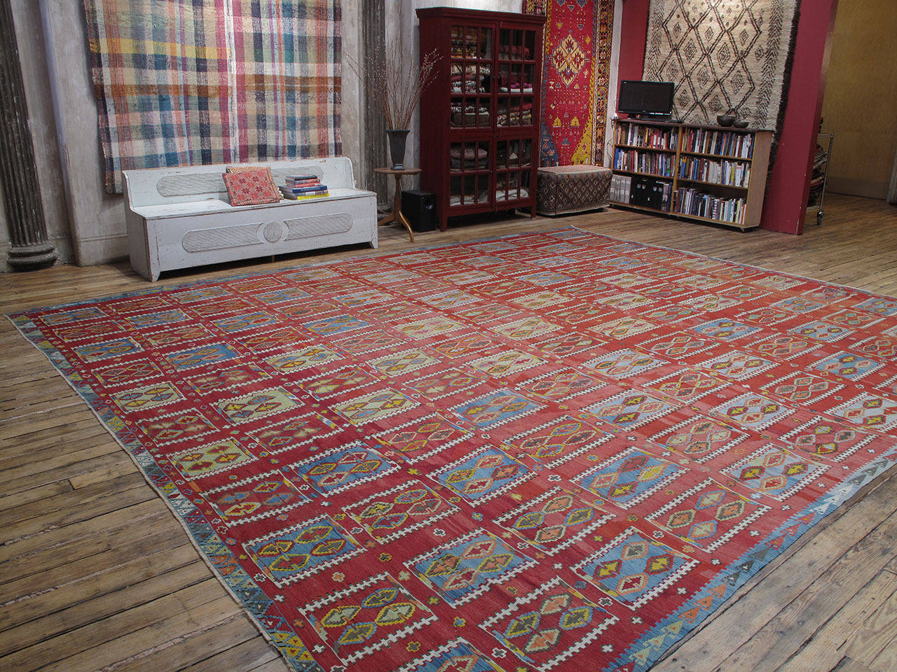 Very Large and Exceptional Antique Sivas Kilim For Sale at 1stdibs