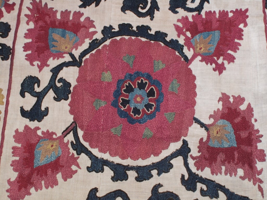 Embroidered Antique Shahrisabz Suzani
