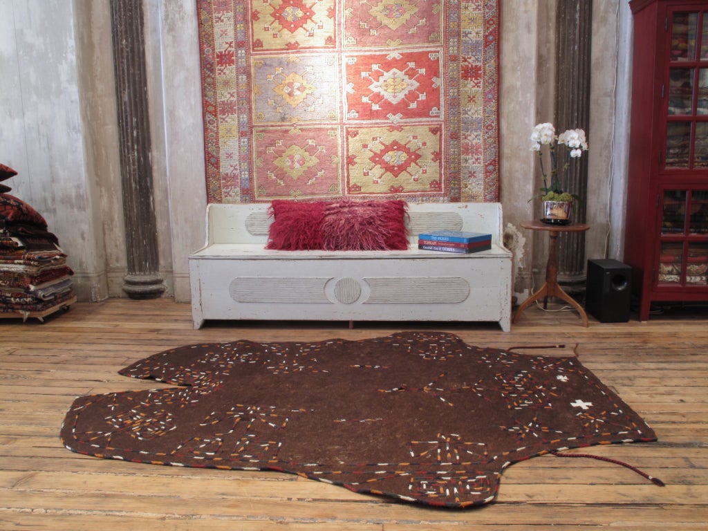 Teppich mit zeremonieller Kamelbedeckung (Turkmenisch) im Angebot