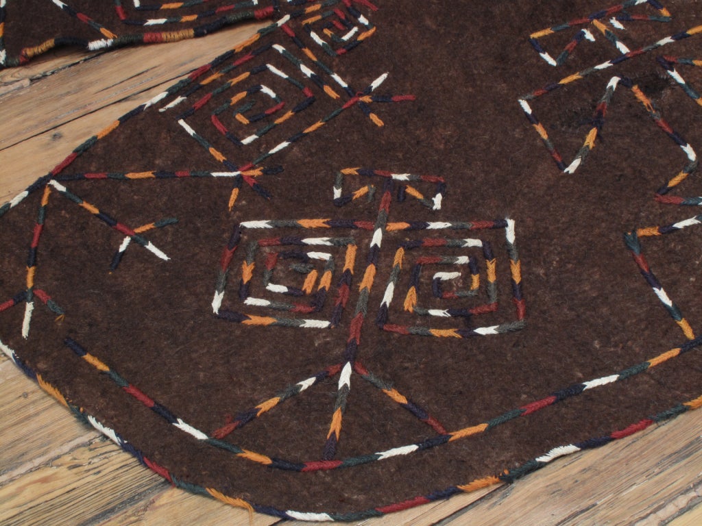 Teppich mit zeremonieller Kamelbedeckung im Zustand „Gut“ im Angebot in New York, NY