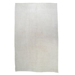 Jute Kilim with two tiny dots