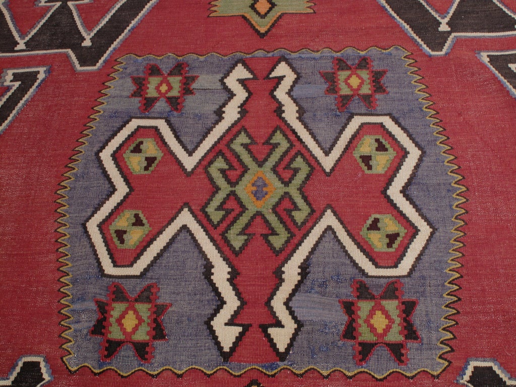 Caucasian Kilim Rug 2