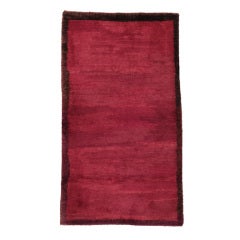 Red "Tulu" Rug with Border
